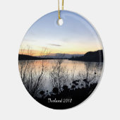 Island - personalisierte Keramikverzierung Keramik Ornament (Links)