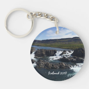 Island - personalisierter Schlüsselanhänger