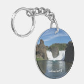 Island - Personalisierter Schlüsselanhänger (Vorderseite links)