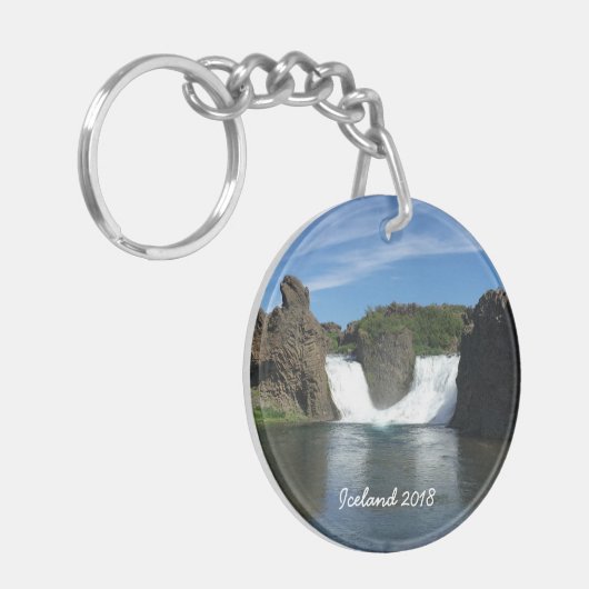 Island - Personalisierter Schlüsselanhänger (Vorderseite links)