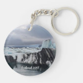 Island - personalisierter Schlüsselanhänger (Rückseite)