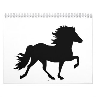 Island-Pferd Kalender