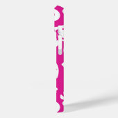 ISLAND PLUMERIA (HOT PINK) Case-Mate iPhone FALL Case-Mate iPhone Hülle (Rückseite / Links)