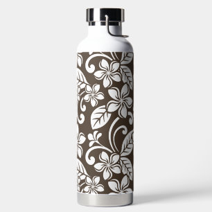 ISLAND PLUMERIA (KAFFEE BROWN) WASSERFLASCHE TRINKFLASCHE