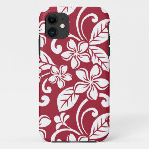 ISLAND PLUMERIA (KARDINAL RED) iPhone/iPad Gehäuse Case-Mate iPhone Hülle