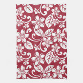 ISLAND PLUMERIA (KARDINAL RED) Küchentücher (Vertikal)