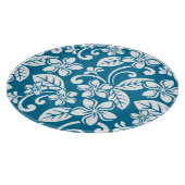 ISLAND PLUMERIA (KARIBISCHE BLAU) - Zerlegebrett Schneidebrett (Ecke)