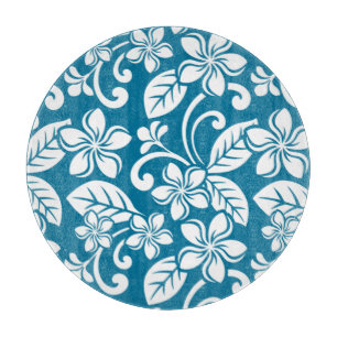 ISLAND PLUMERIA (KARIBISCHE BLAU) - Zerlegebrett Schneidebrett
