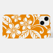 ISLAND PLUMERIA (ORANGE) Case Mate iPhone FALL (Rückseite (Horizontal))