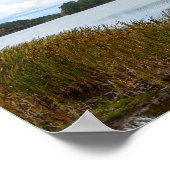 Island Pond, Vermont, im Herbst Poster (Ecke)