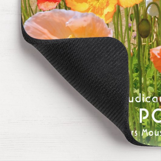 Island Poppy Mousepad (Ecke)