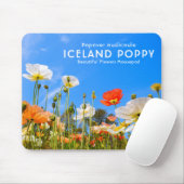 Island Poppy Mousepad (Mit Mouse)