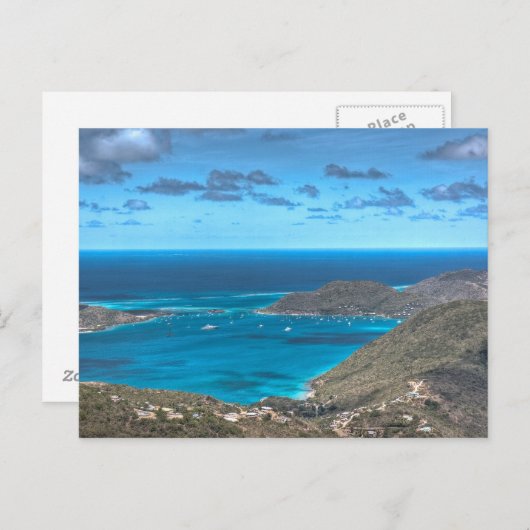 Island Postcard Postkarte (Vorne/Hinten)