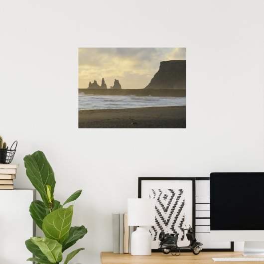 Island Poster (Heimbüro)