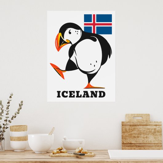 Island Poster (Küche)