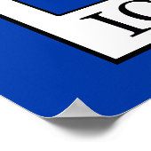 Island Poster (Ecke)