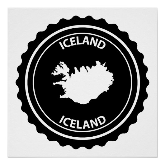 Island Poster (Vorderseite)