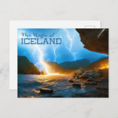 Island Postkarte (Vorne/Hinten)