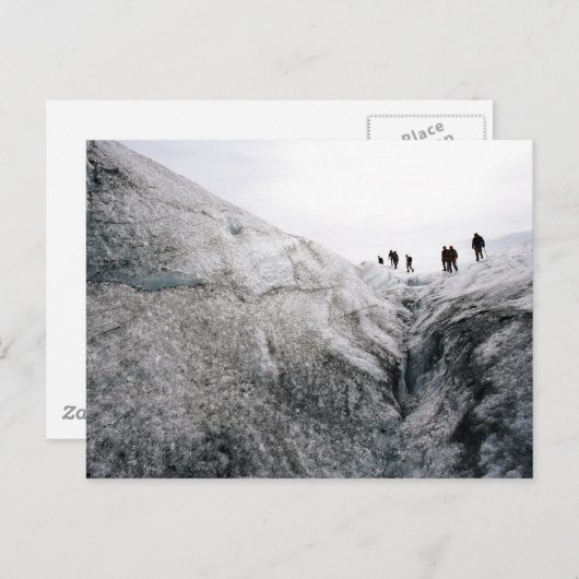 Island Postkarte (Vorne/Hinten)