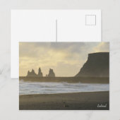 Island Postkarte (Vorne/Hinten)