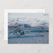 Island Postkarte (Vorne/Hinten)