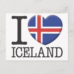 Island Postkarte