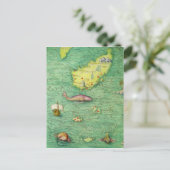 Island Postkarte (Stehend Vorderseite)