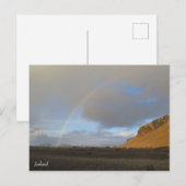 Island Postkarte (Vorne/Hinten)