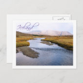 Island Postkarte (Vorne/Hinten)