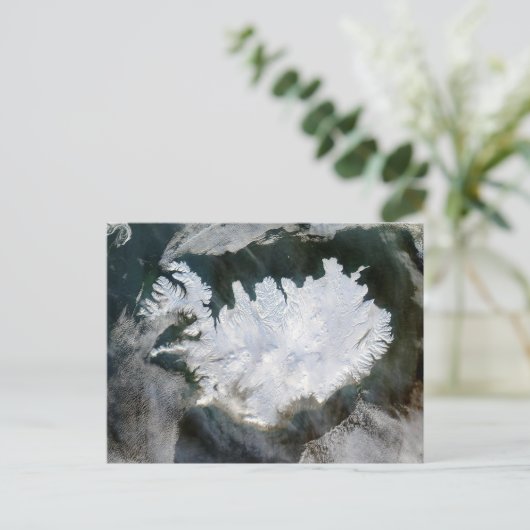 Island Postkarte (Stehend Vorderseite)