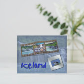 Island Postkarte (Stehend Vorderseite)