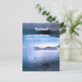 Island Postkarte (Stehend Vorderseite)