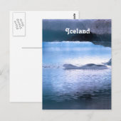 Island Postkarte (Vorne/Hinten)