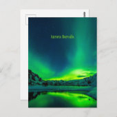 Island, Postkarte (Vorne/Hinten)