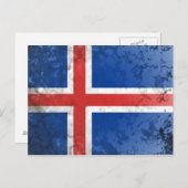 Island Postkarte (Vorne/Hinten)