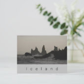 Island Postkarte (Stehend Vorderseite)