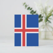 Island Postkarte (Stehend Vorderseite)