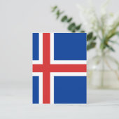 Island Postkarte (Stehend Vorderseite)