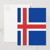 Island Postkarte (Vorne/Hinten)