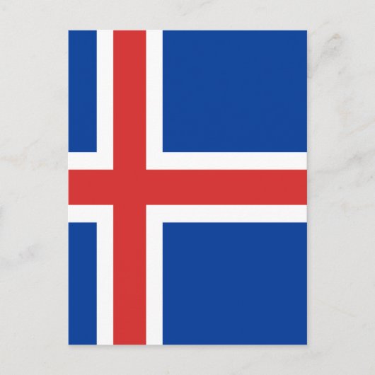 Island Postkarte (Vorderseite)