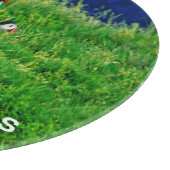 Island - Puffins Schneidebrett (Ecke)