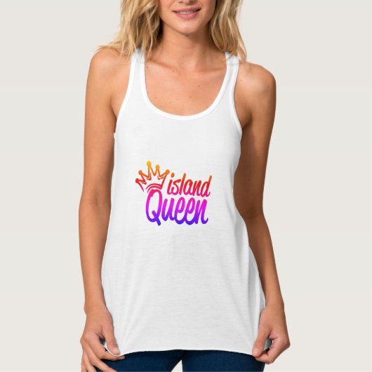 Island Queen Tank Top (Vorderseite)