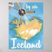 Island-Reiseplakat Poster (Vorne)