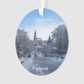 Island Reykjavik - Keramik Ornament (Vorderseite)