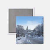 Island Reykjavik Magnet (Vorderseite/Rückseite)