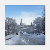 Island Reykjavik Magnet (Vorne)