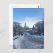 Island Reykjavik Postkarte (Vorne/Hinten)