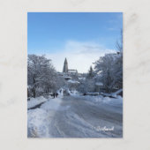 Island Reykjavik Postkarte (Vorderseite)