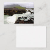 Island ruft Notecards an Mitteilungskarte (Vorne/Hinten)