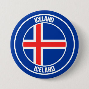 Island-RundEmblem Button
